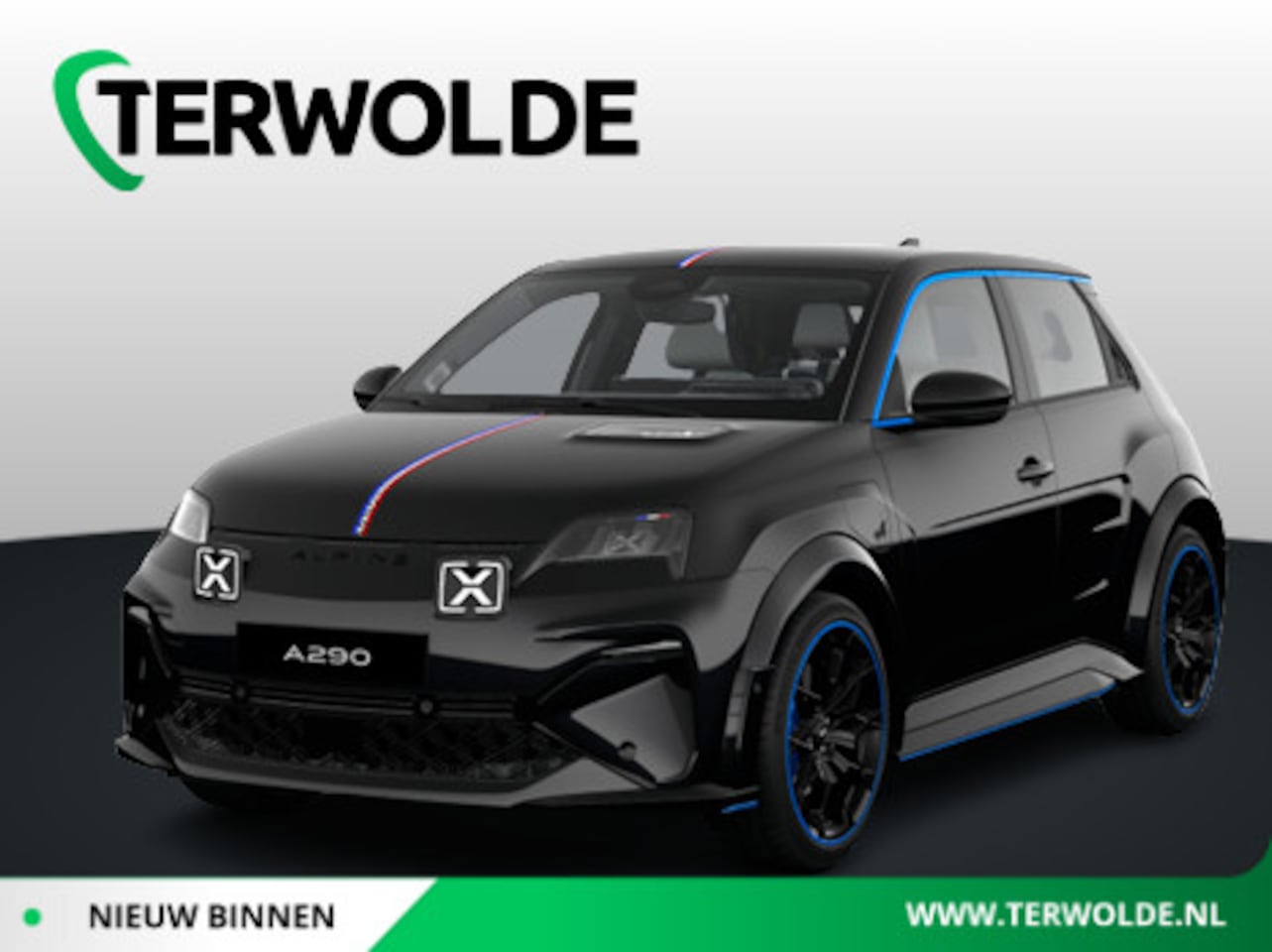 Alpine A290 - GTS 52 kWh |  Striping French Signature | Pack Driving | Pack Safety - AutoWereld.nl