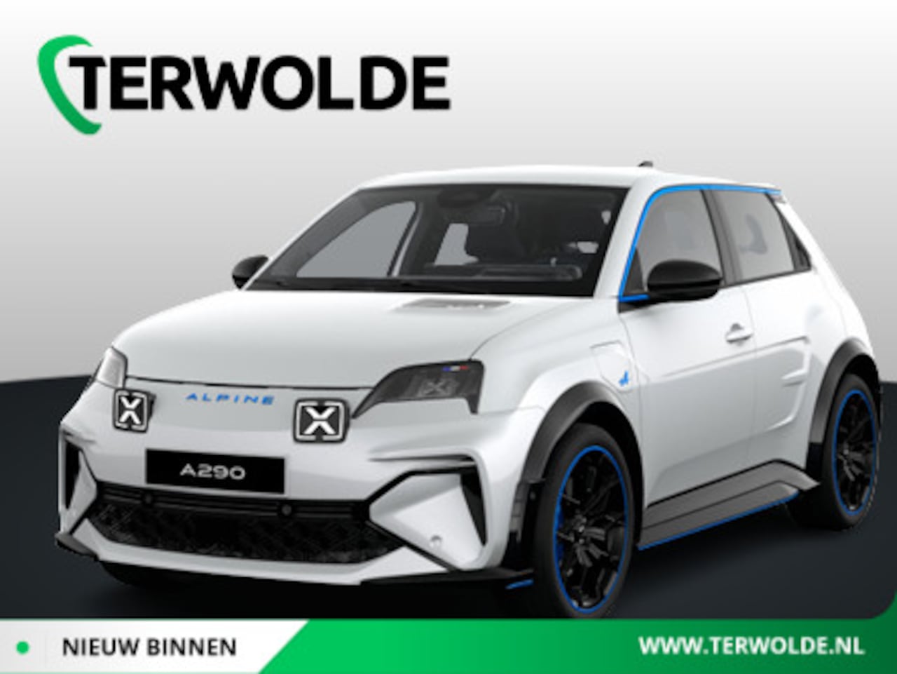 Alpine A290 - GT 52 kWh | Pack Driving | Signature Bleue | Alpine monogram - AutoWereld.nl