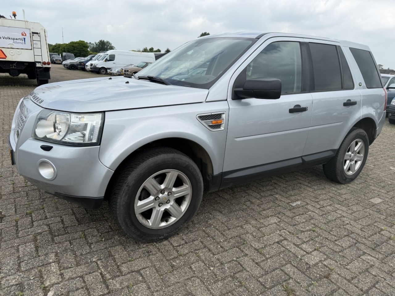 Land Rover Freelander - 2.2 TD4 2008 APK 4-27 Grijs kenteken Airco - AutoWereld.nl