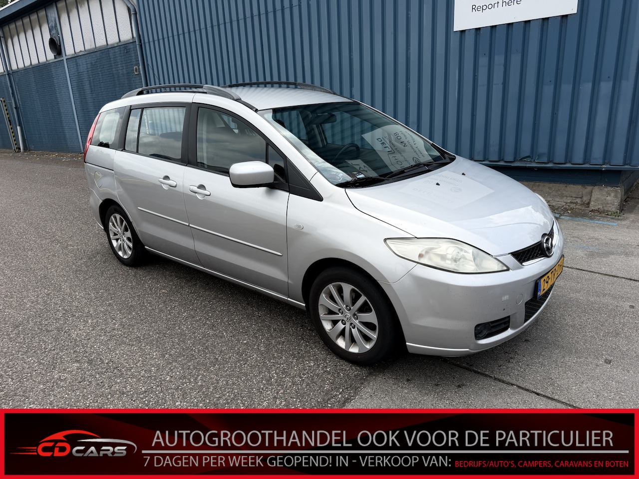 Mazda 5 - 1.8 Touring 7P Inruilauto’s tegen vaste prijzen. Voor meer info: 0638140850 Bij de verkoop - AutoWereld.nl