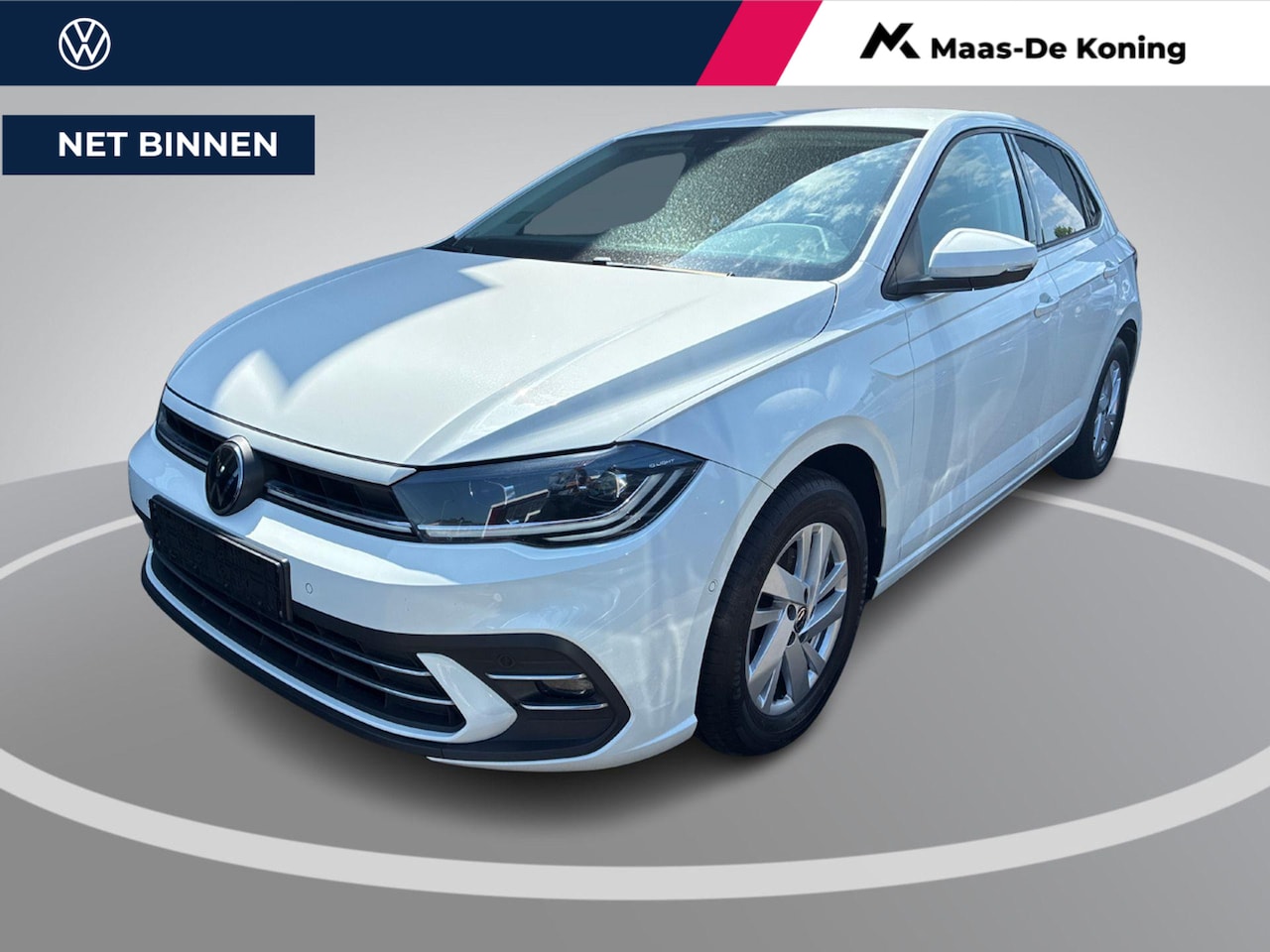 Volkswagen Polo - 1.0 TSI 110pk DSG Style · Matrix LED · Apple/Android Car Play · Stoelverwarming · Elek. In - AutoWereld.nl