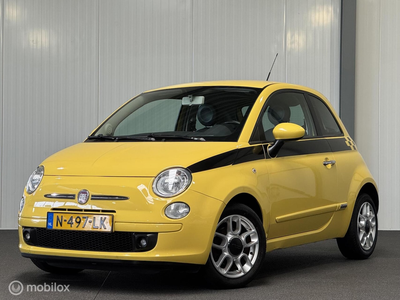 Fiat 500 - 0.9 TwinAir Sport [ half-leder interieur Bluetooth LM ] - AutoWereld.nl
