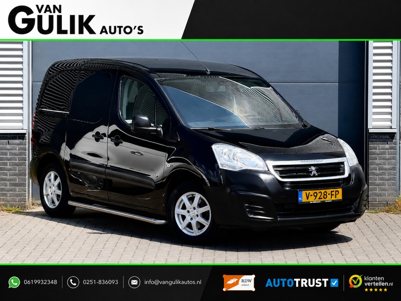 Peugeot Partner - 122 1.6 BlueHDi 100 L1 Première S&S - AutoWereld.nl