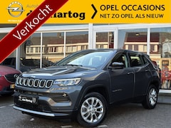 Jeep Compass - 1.5T e-Hybrid Longitude 1450KG trekgewicht/Stoel+stuur verwarming