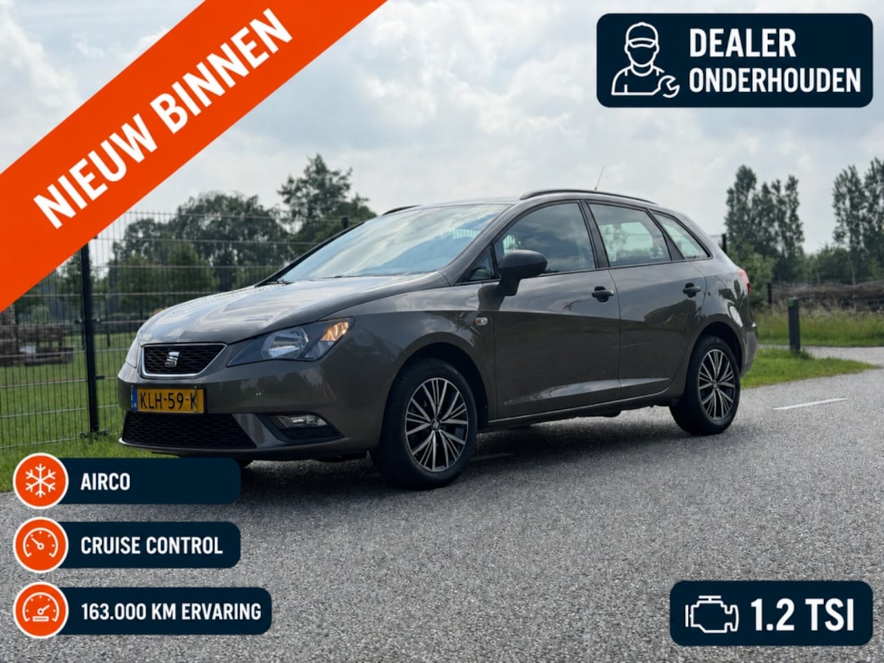 SEAT Ibiza ST - 1.2 TSI FR AIRCO | CRUISECONTROL | DEALERONDH - AutoWereld.nl