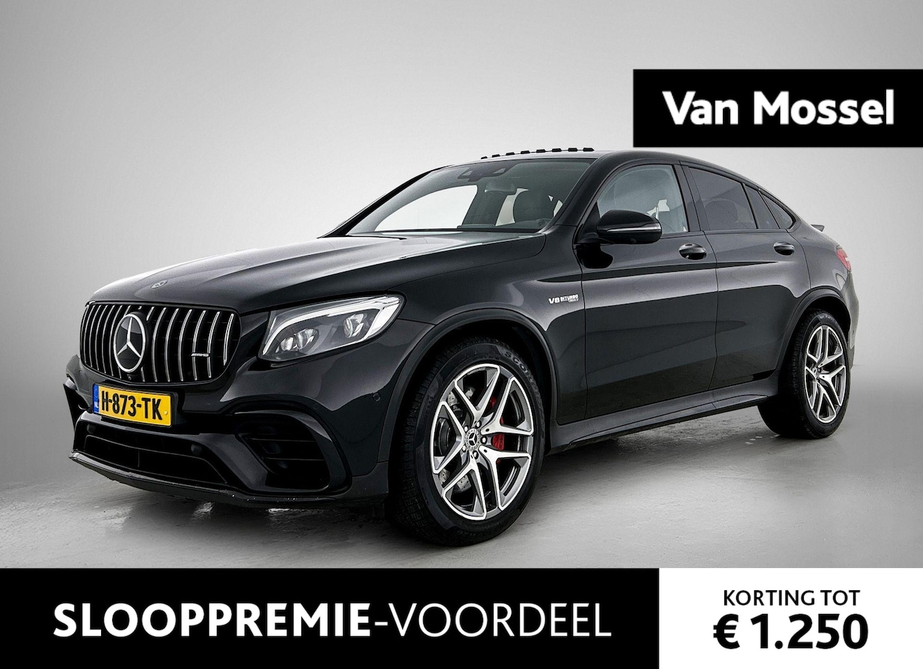 Mercedes-Benz GLC-klasse Coupé - AMG 63 S 4MATIC+ | PANORAMADAK | 360 CAMERA | BURMESTER | MEMORY | STOELVERWARMING | TREKH - AutoWereld.nl