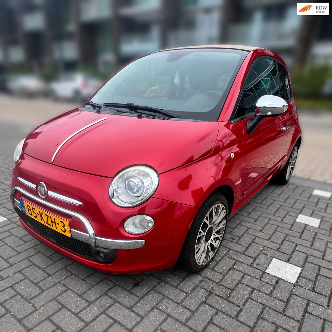 Fiat 500 C - 1.2 Rock | Automaat | Cabrio | Climate Control | leer - AutoWereld.nl