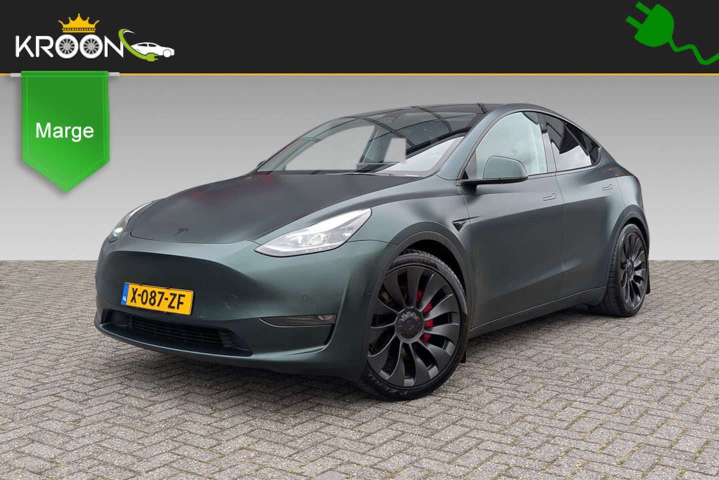Tesla Model Y - Performance AWD 75kWh Trekhaak SOH 92% - AutoWereld.nl