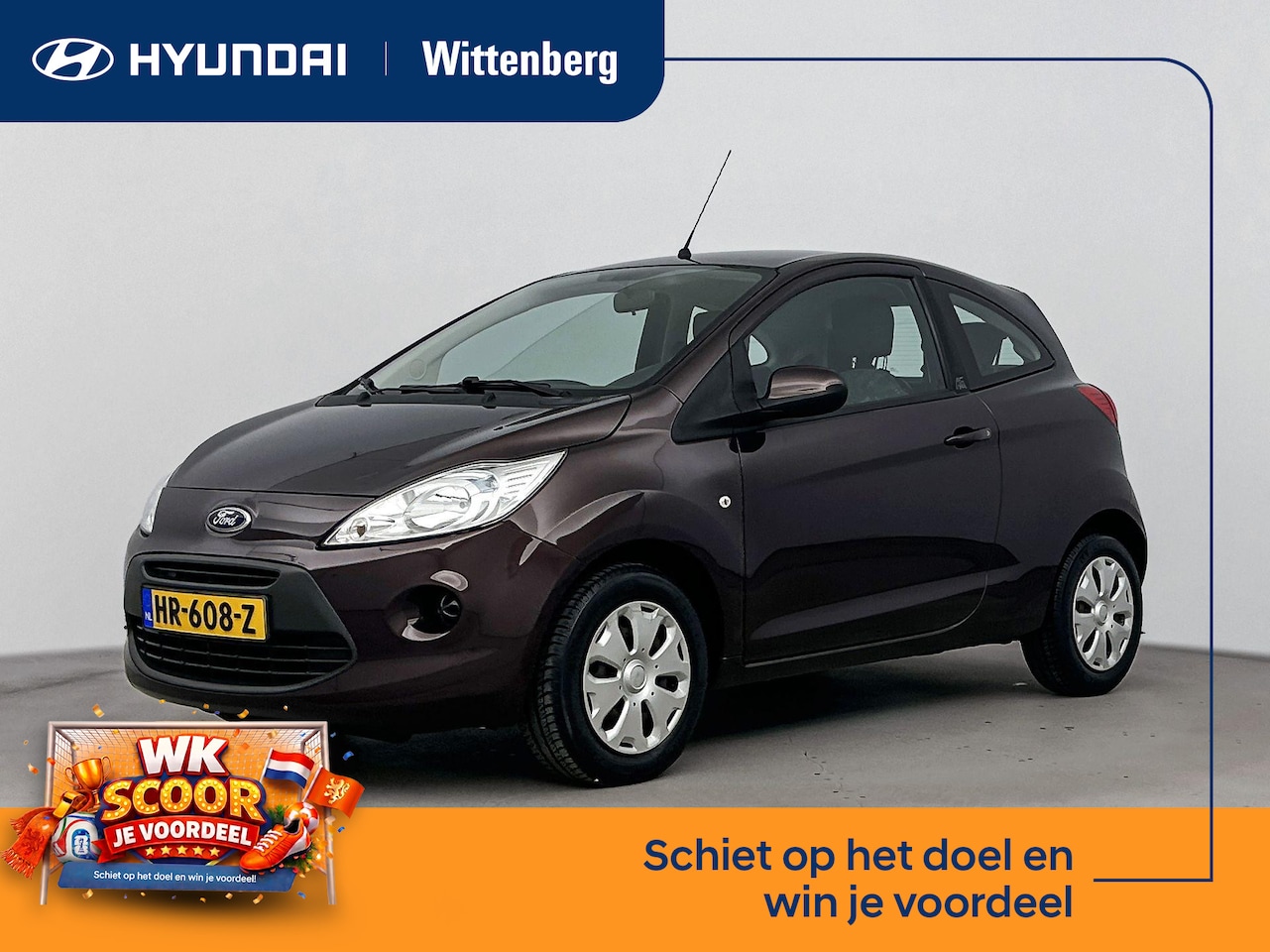 Ford Ka - 1.2 Style start/stop | Lage km-stand! | Airco | El. bed. ramen | - AutoWereld.nl