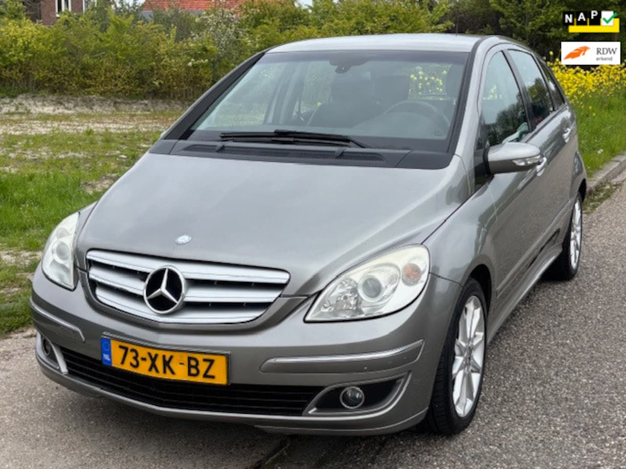 Mercedes-Benz B-klasse - 170 5-Drs Airco Electric pakket Audio/CD LMV 17"Leder/Stof ABS TCS ESP EBD Trekhaak Dealer - AutoWereld.nl