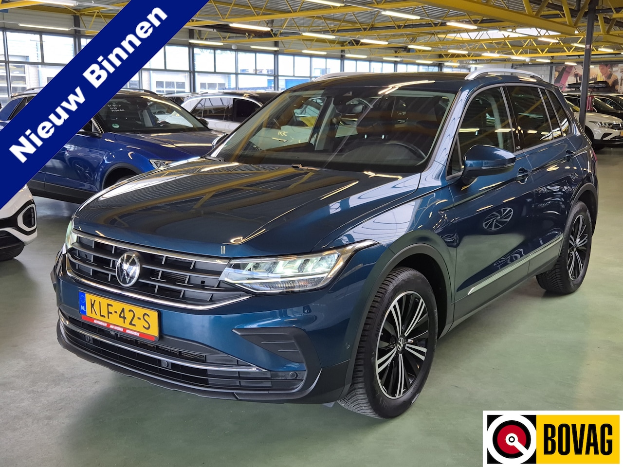 Volkswagen Tiguan - 1.5 TSI Active -150pk- Automaat | Dodehoek Assist | Voorraam-, Stuur- & Stoelverwarming | - AutoWereld.nl