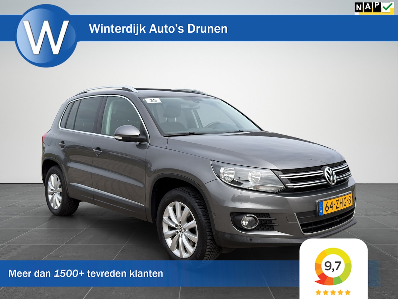 Volkswagen Tiguan - 1.4 TSI Sport&Style Clima|Cruise|Trekhaak - AutoWereld.nl