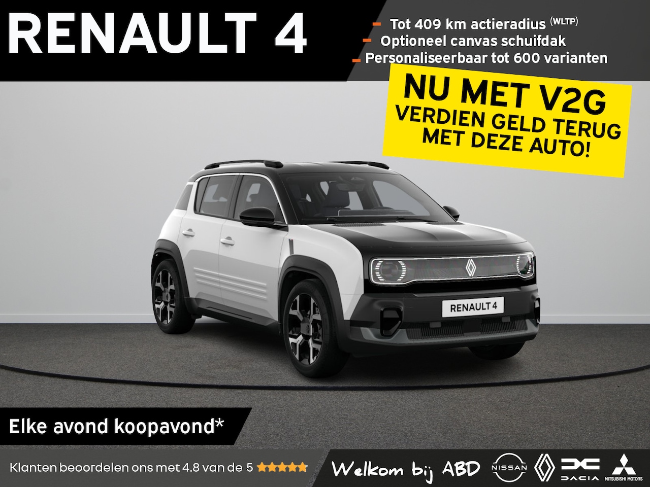 Renault 4 - Techno Comfort range | Achteruitrijcamera | Elektronisch geregelde airconditioning | Full - AutoWereld.nl