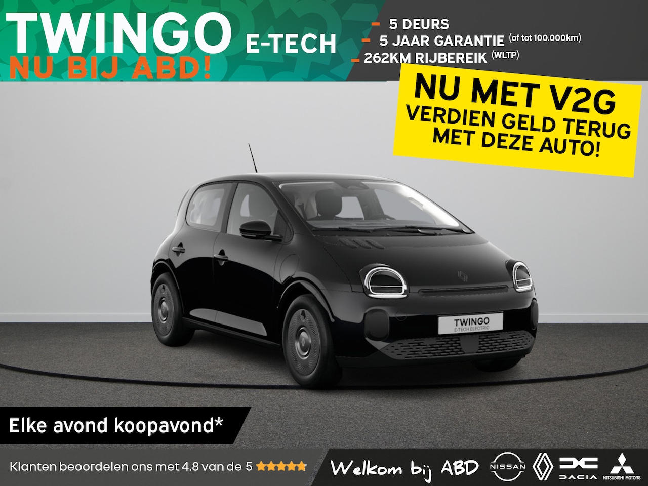 Renault Twingo - Evolution Urban range | LED-achterlichten | LED-dagrijverlichting met specifiek vormgegeve - AutoWereld.nl