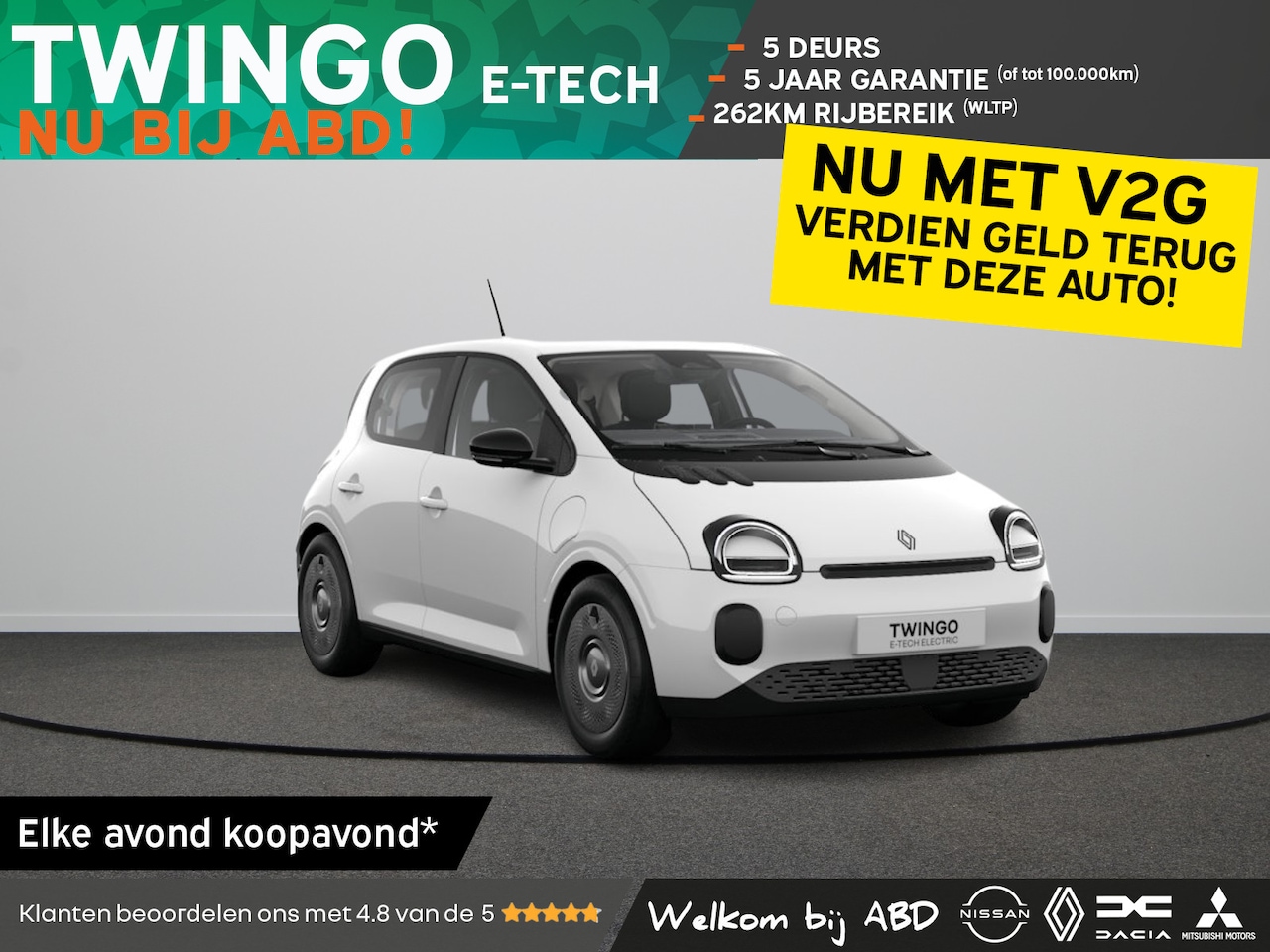 Renault Twingo - Evolution Urban range | LED-achterlichten | LED-dagrijverlichting met specifiek vormgegeve - AutoWereld.nl