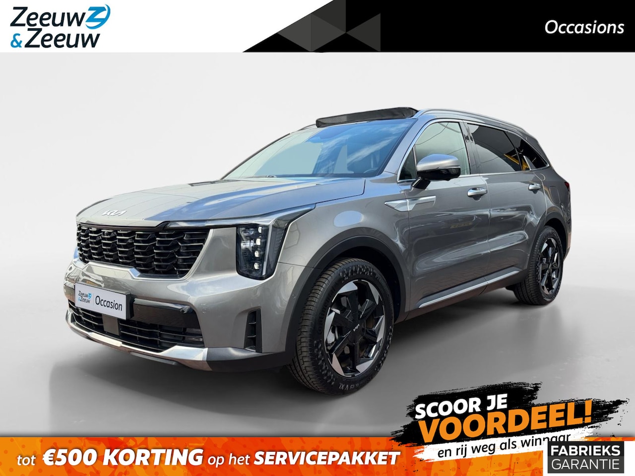 Kia Sorento - 1.6 T-GDi Plug-in Hybrid 4WD ExecutiveLine 6 pers Meest luxe uitvoering | 1e Eigenaar | Tr - AutoWereld.nl