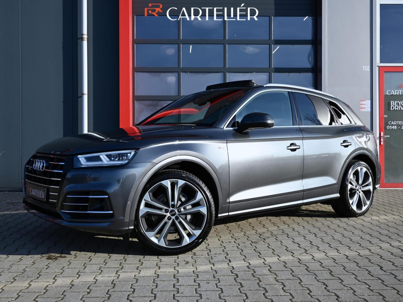 Audi Q5 - 55 TFSI e S-Line Quattro Competition Luchtvering | Massage | Memory | B&O | 360 | Electric - AutoWereld.nl
