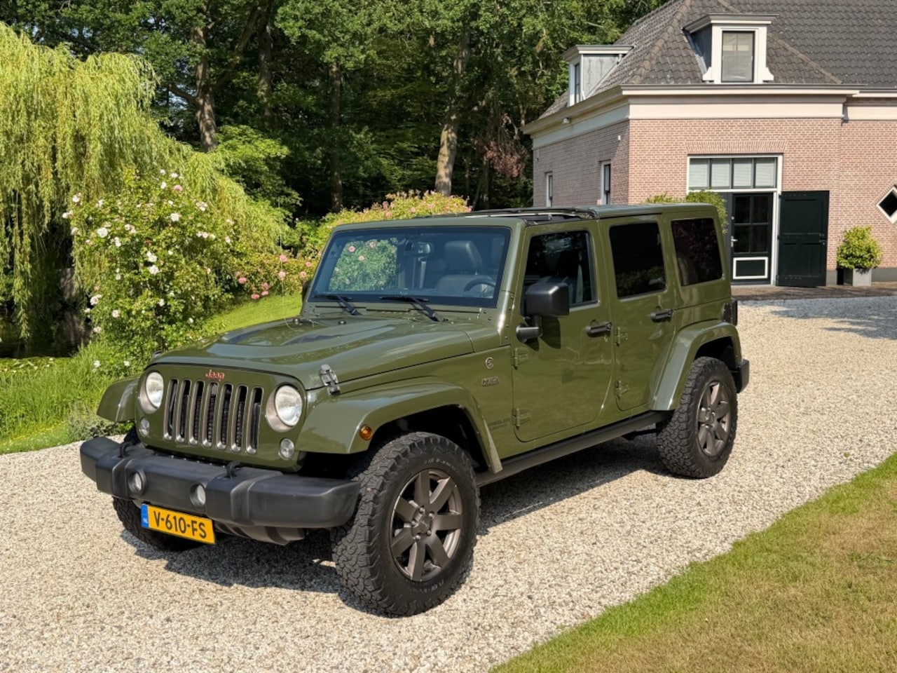 Jeep Wrangler - 2.8 CRD 5drs 75th Anniversary NL-auto Grijs kenteken EURO6 #UNIEK - AutoWereld.nl