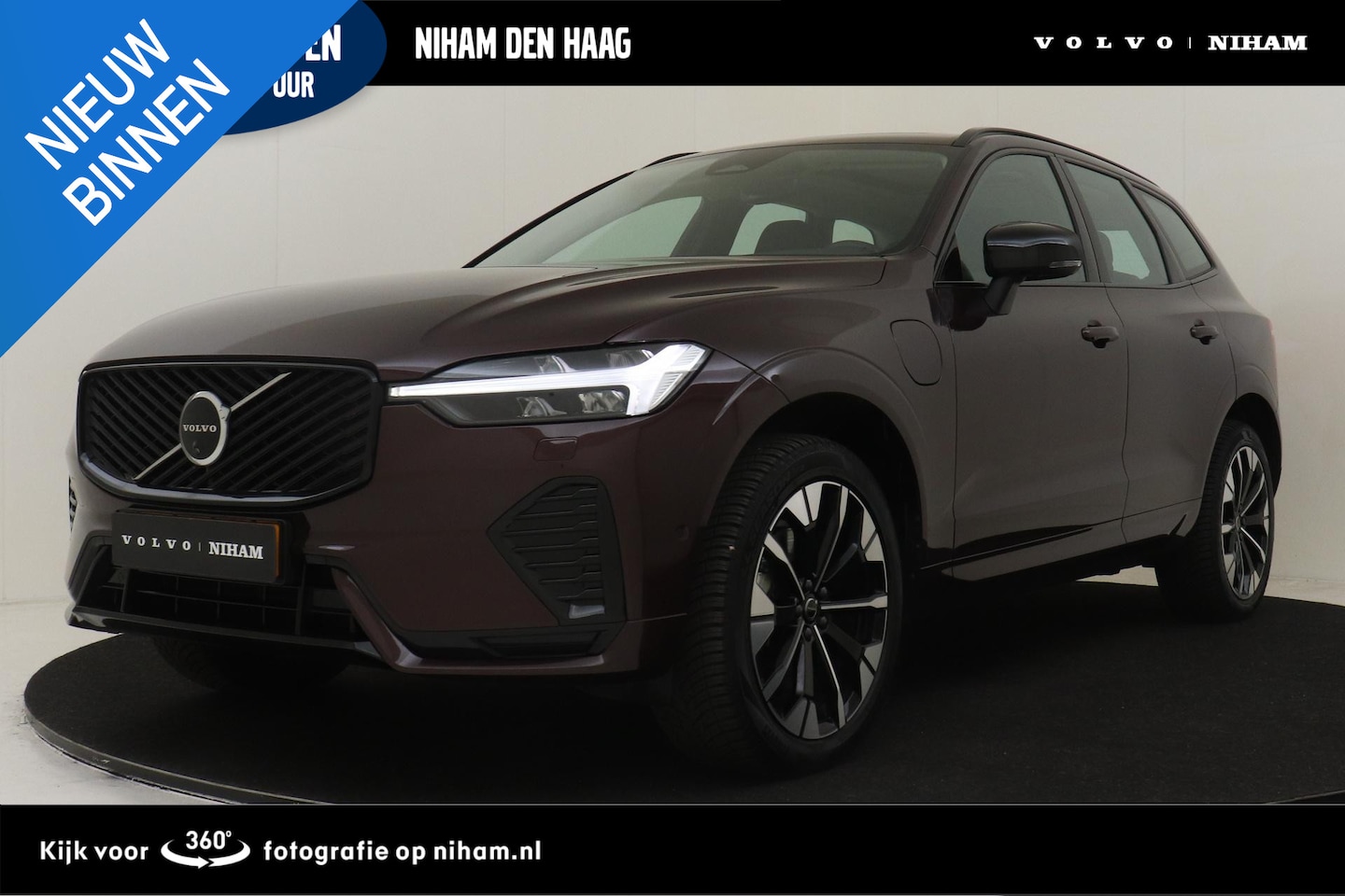 Volvo XC60 - II T6 PLUG-IN HYBRID AWD ULTRA DARK -PANO.DAK|HARMAN/KARDON|360°CAM|HEAD-UP DISP.|TREKHAAK - AutoWereld.nl