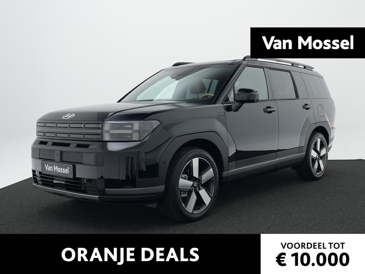 Hyundai Santa Fe - 1.6 T-GDI HEV Premium Sky 7p | Panorama dak | Stoelverwarming | Head-up Display | Adaptiev - AutoWereld.nl
