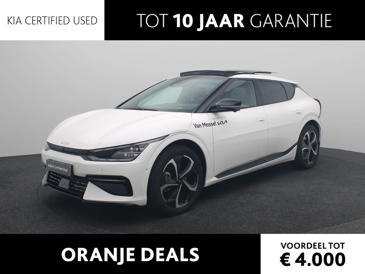 Kia EV6 - GT-Line 77.4 kWh | LED | Meridian Sound | Panoramadak | Memory | 20inch Velgen | Stoelverw - AutoWereld.nl
