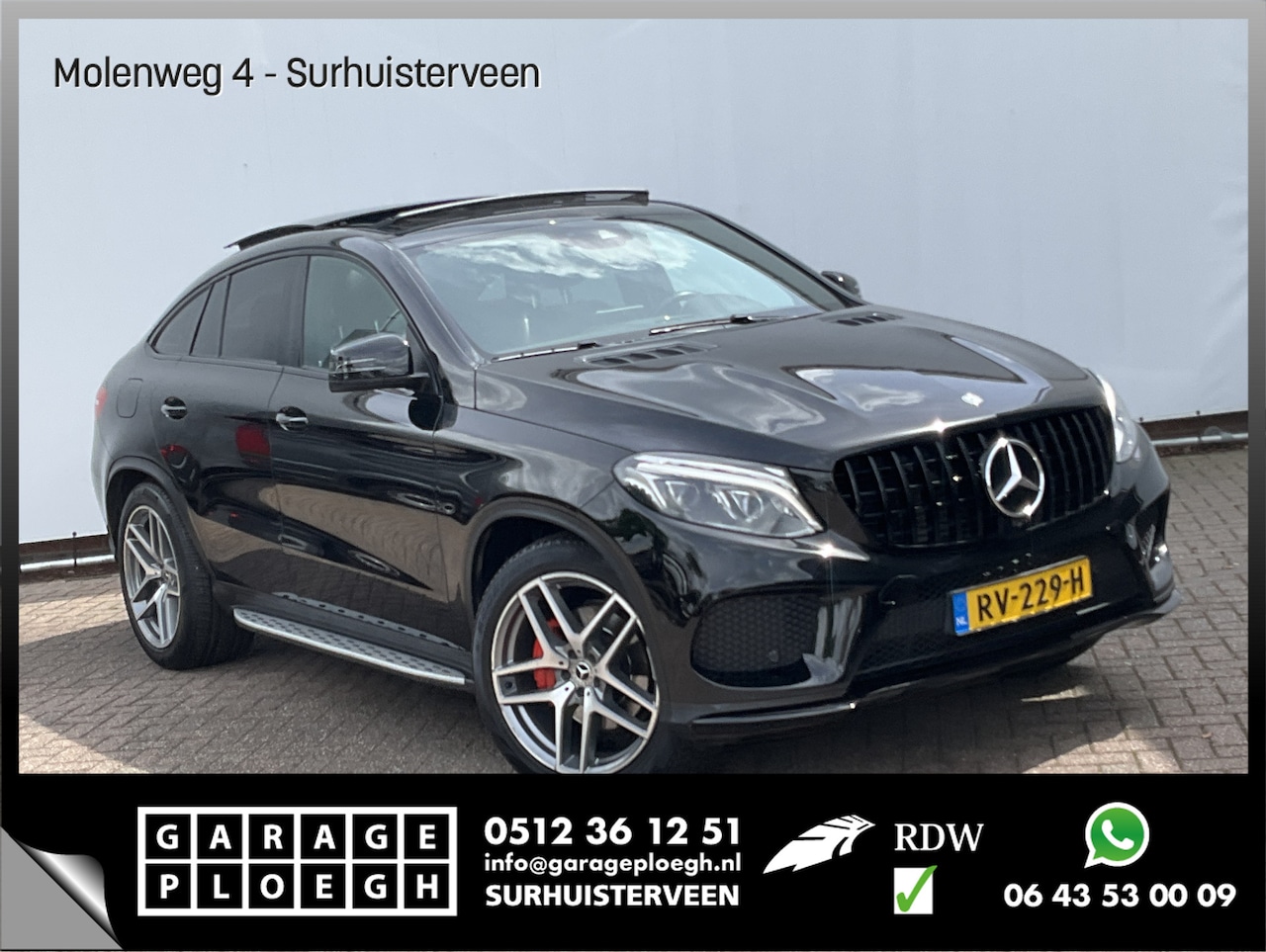 Mercedes-Benz GLE-Klasse Coupé - 350 d 4MATIC AMG Elek.Trekhaak Pano Memory 360° Luchtvering Stoelverw VOL! - AutoWereld.nl