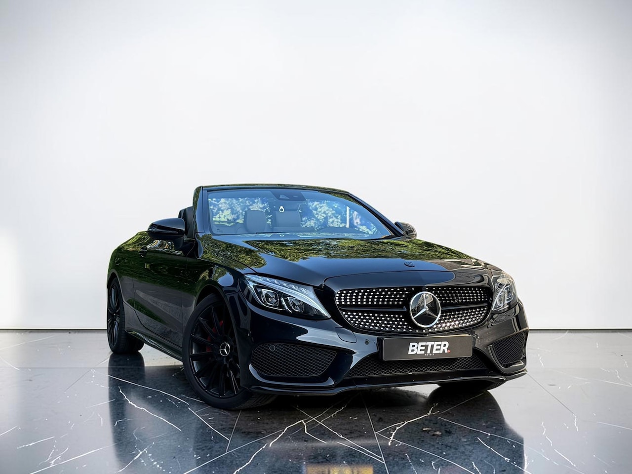 Mercedes-Benz C-klasse Cabrio - 180 Edition 1 Amg |Cruise | stoel koel+verw | sensoren - AutoWereld.nl