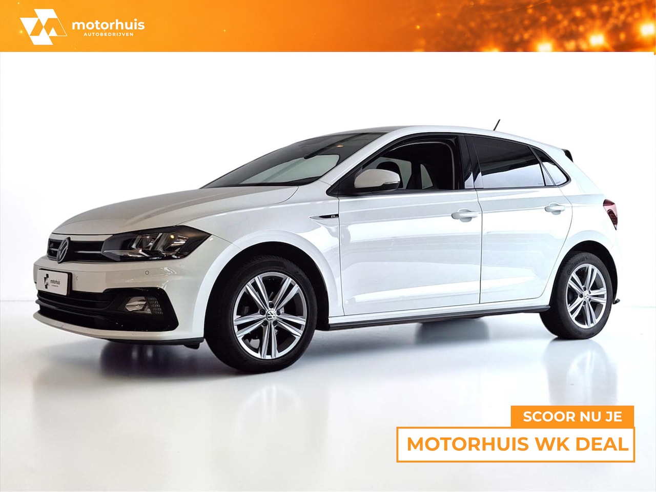 Volkswagen Polo - 1.0 TSI 95pk 7-DSG R-Line Edition AUTOMAAT PDC LMV APPLE CARPLAY | Airco | Airco | Apple C - AutoWereld.nl