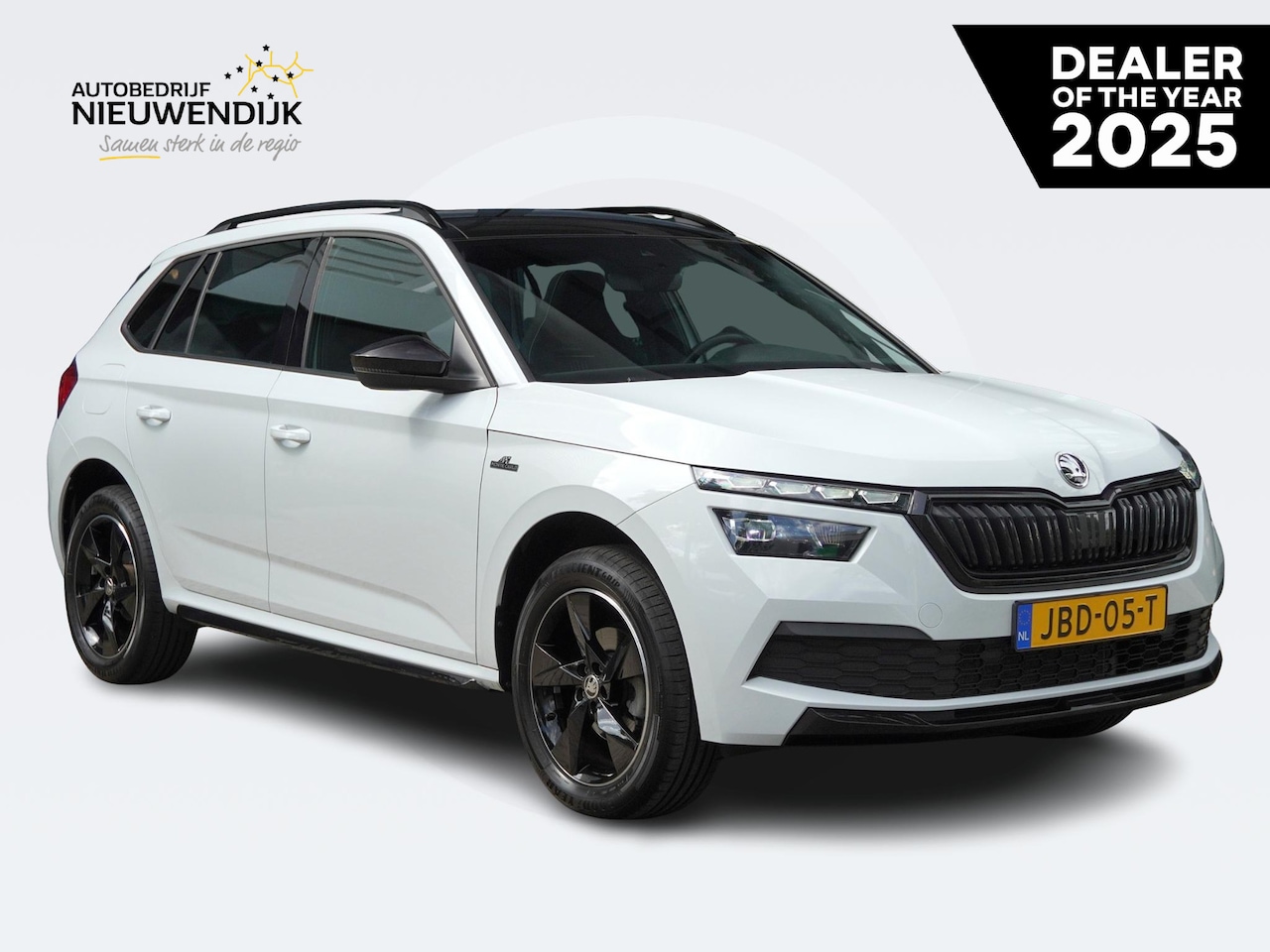 Skoda Kamiq - TSI 110 DSG Monte Carlo AUTOMAAT / PANO / STOELV. / KEYLESS / LED / CAMERA / APPLE CARPLAY - AutoWereld.nl