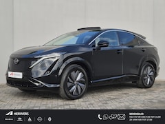 Nissan Ariya - Evolve 66 kWh / 99% SOH / Glazen schuif- en kanteldak / CCS snelladen / warmtepomp / Stuur