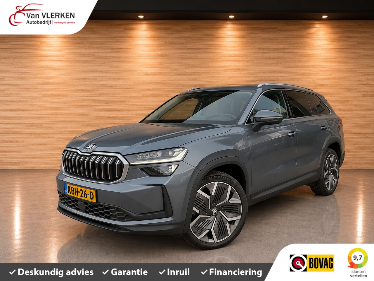 Skoda Kodiaq - 1.5 TSI MHEV Business 7p PANORAMADAK - AutoWereld.nl