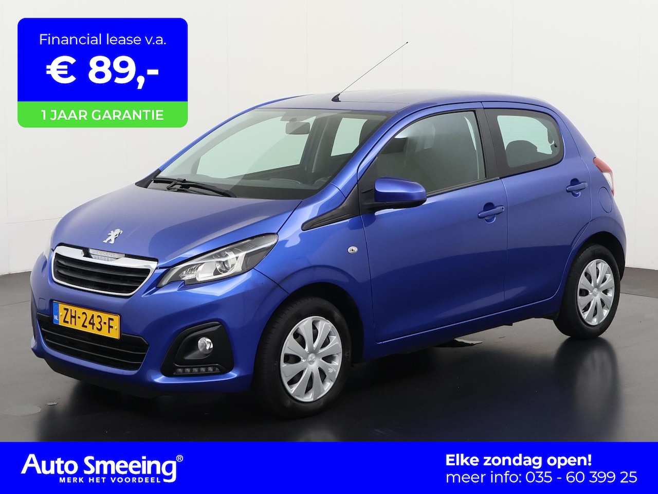 Peugeot 108 - 1.0 e-VTi Active | Airco | Bluetooth | 12 mnd Garantie | Zondag Open! - AutoWereld.nl