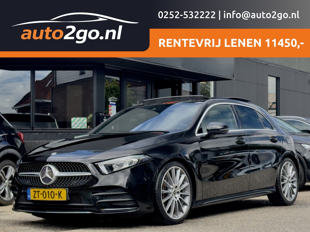 Mercedes-Benz A-klasse - 200 AUT7 AMG-STYLING PREMIUM PLUS PANODAK LEDER 19 INCH-LMV NAVI CAMERA DIGI-DASH APPLE-CA - AutoWereld.nl