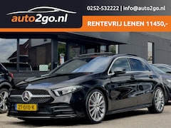 Mercedes-Benz A-klasse - 200 AUT7 AMG-STYLING PREMIUM PLUS PANODAK LEDER 19 INCH-LMV NAVI CAMERA DIGI-DASH APPLE-CA