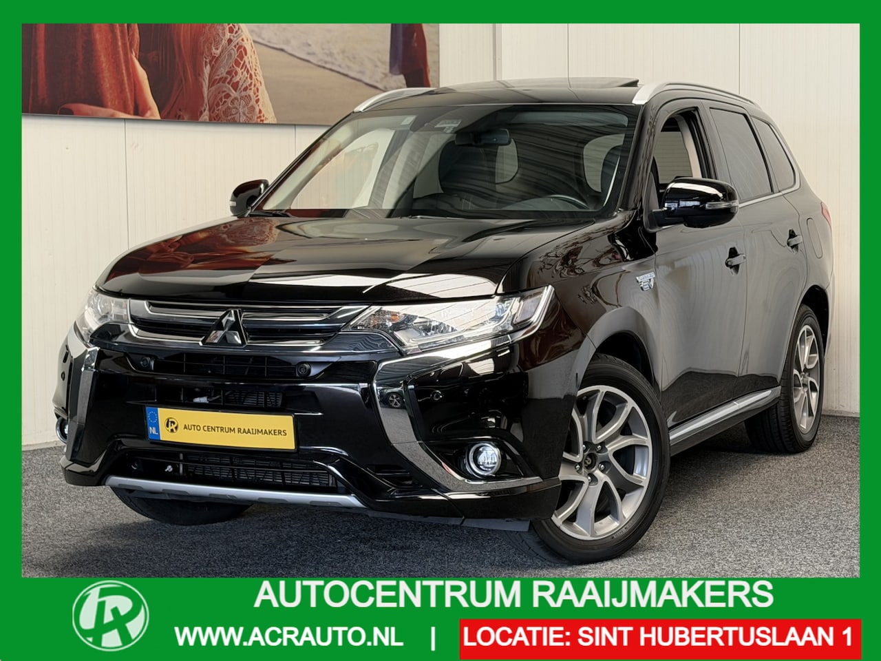 Mitsubishi Outlander - 2.0 PHEV Prestige 4WD NAVIGATIE LEDER ADAPTIVE CRUISE CONTROL PANORAMA SCHUIF/KANTELDAK KE - AutoWereld.nl