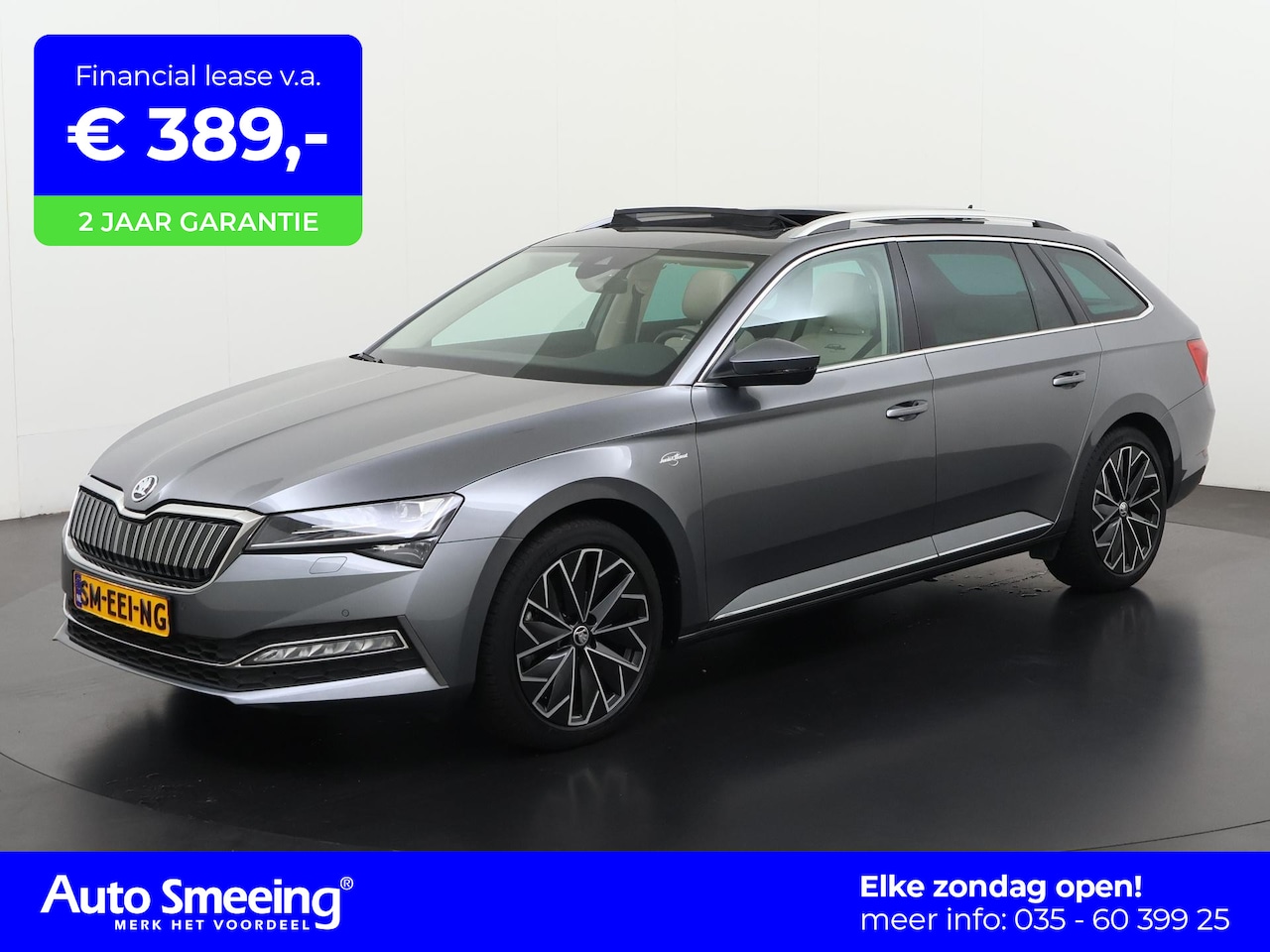 Skoda Superb Combi - 1.4 TSI iV Laurin & Klement | Panoramadak | Trekhaak | Zondag Open! - AutoWereld.nl