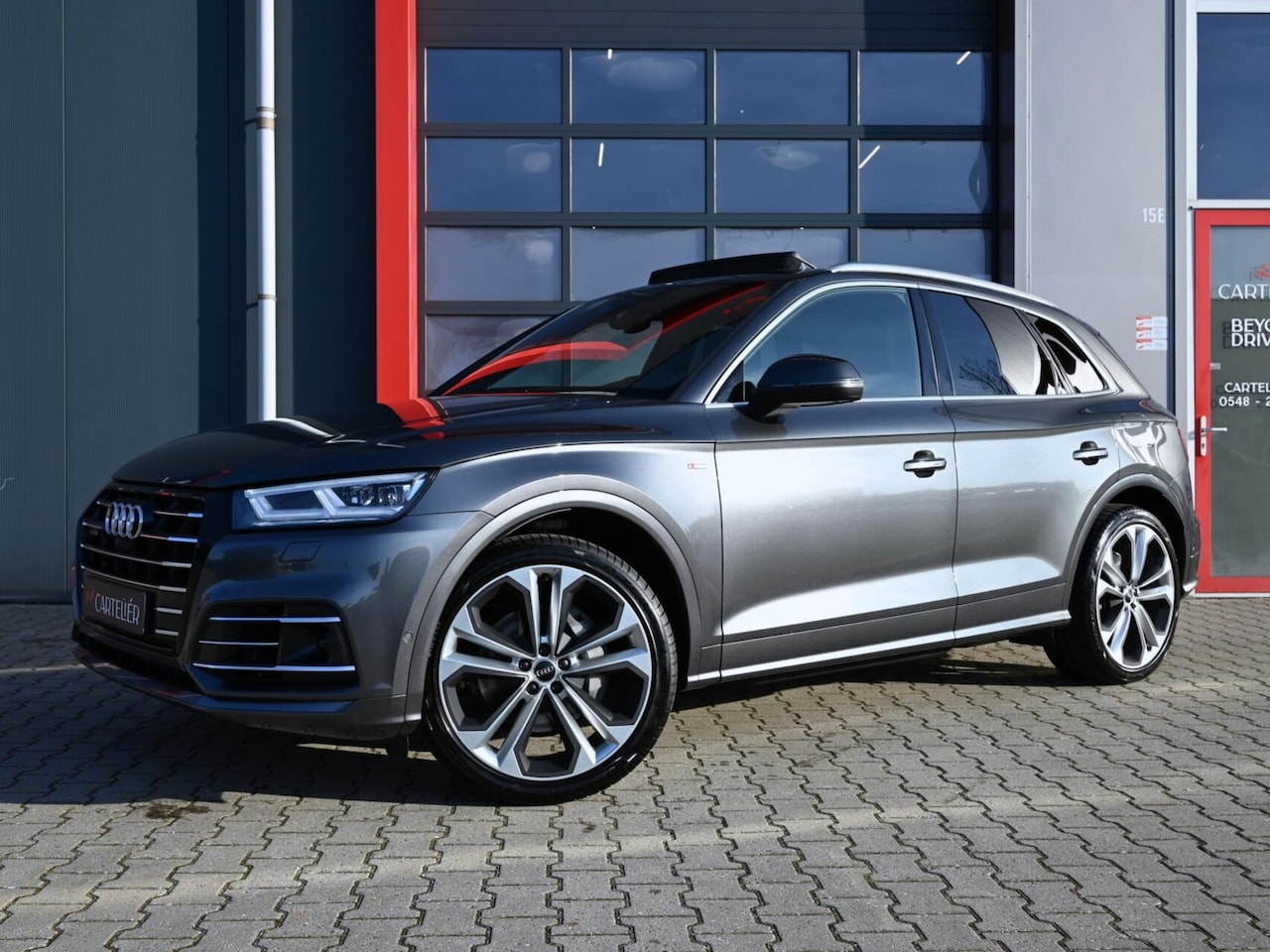 Audi Q5 - 55 TFSI e S-Line Quattro Competition Luchtvering | Massage | Memory | B&O | 360 | Electric - AutoWereld.nl