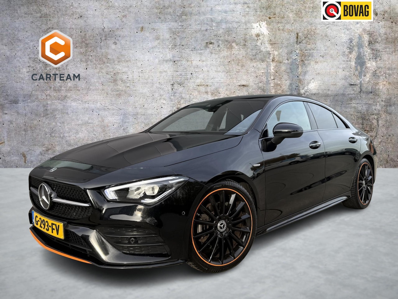 Mercedes-Benz CLA-Klasse - 180 Premium Orange Art Premium Plus | AMG EDITION 1 - AutoWereld.nl