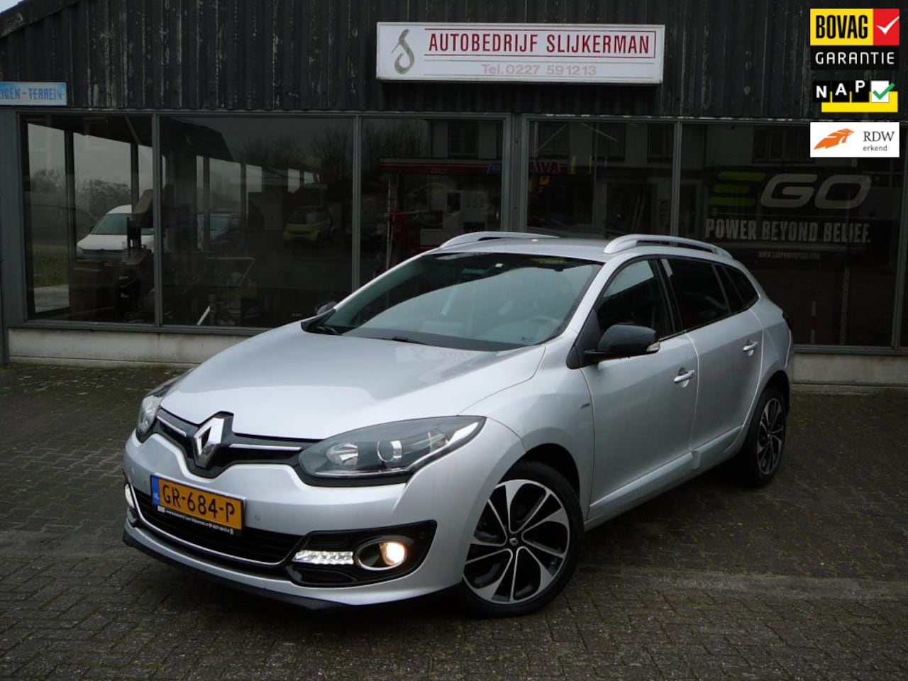 Renault Mégane Estate - 1.2 TCe 85kw Bose. motor 38dkm Navi trekhaak. - AutoWereld.nl