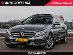 Mercedes-Benz C-klasse Estate - 220 CDI Prestige Panoramadak Leder LED Camera Stoelverwarming Navigatie 17"
