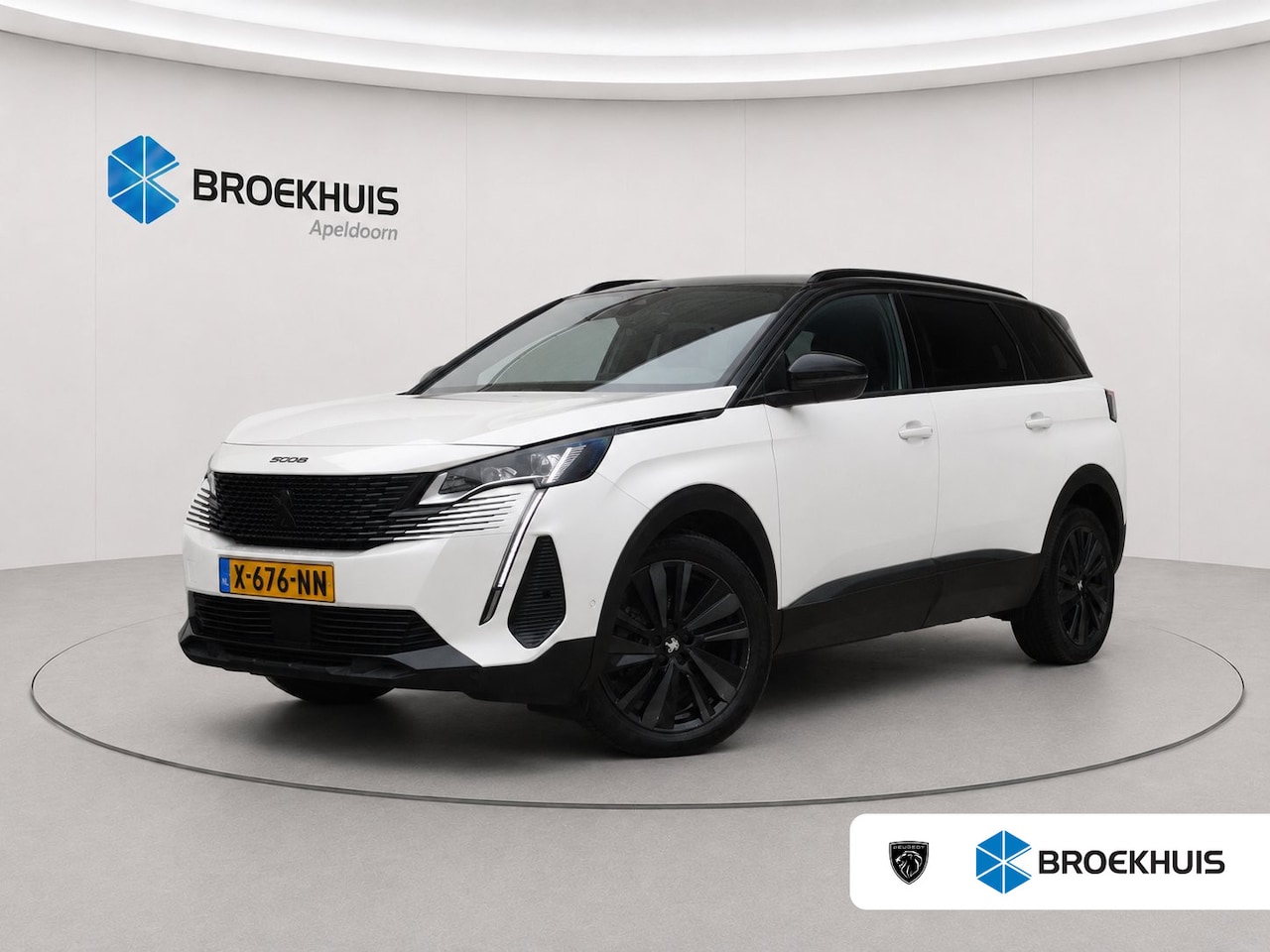 Peugeot 5008 - 130PK GT PACK Cruise control adaptief | Dodehoek detectie | Full-LED koplampen | Verwarmba - AutoWereld.nl