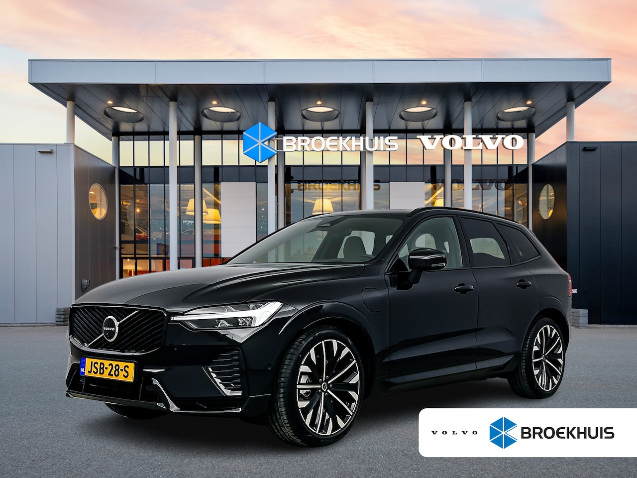 Volvo XC60 - T8 Recharge Ultra Dark | 21" | Luchtvering | Getint glas | Panoramadak | Harman Kardon | F - AutoWereld.nl