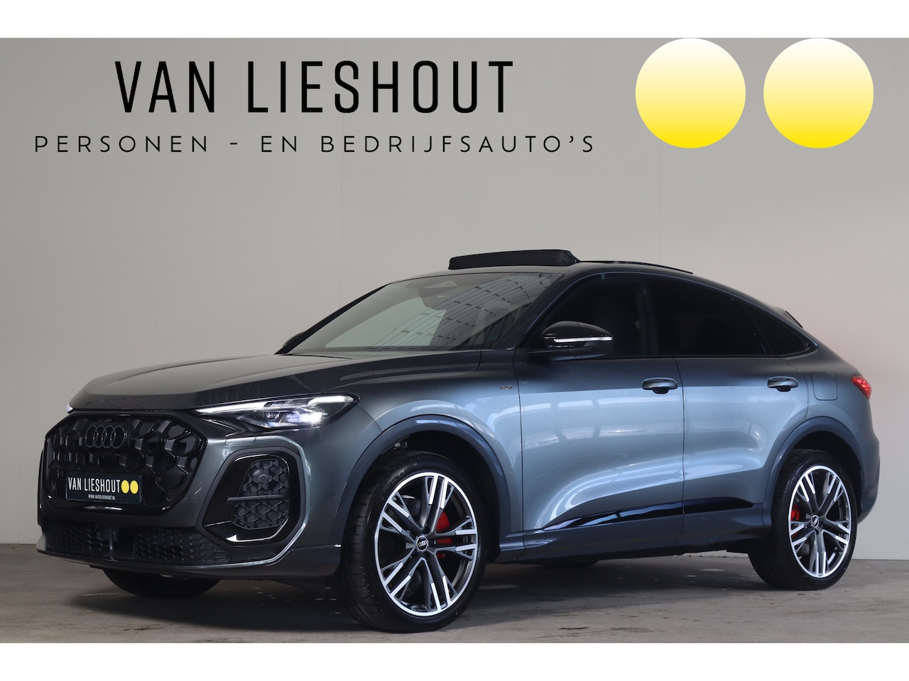 Audi Q5 Sportback - 2.0 TFSI e-hybrid quattro S Competition Pano I S-Line stoelen I Elek.Stoelen - AutoWereld.nl