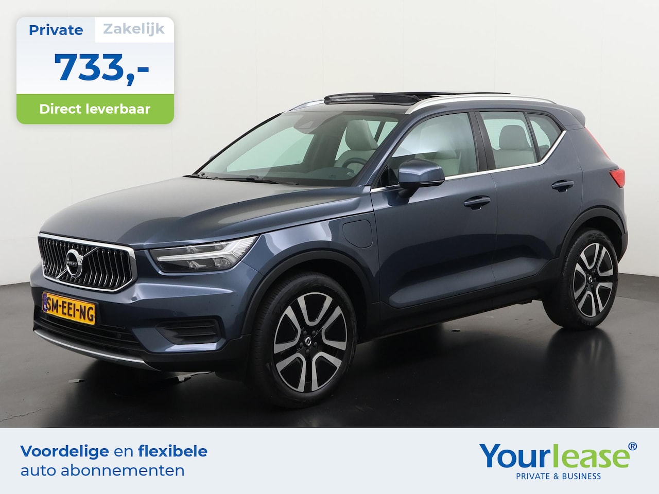 Volvo XC40 - 1.5 T4 Recharge Inscription Business | All-in 733,- Private Lease | Direct uit voorraad - AutoWereld.nl