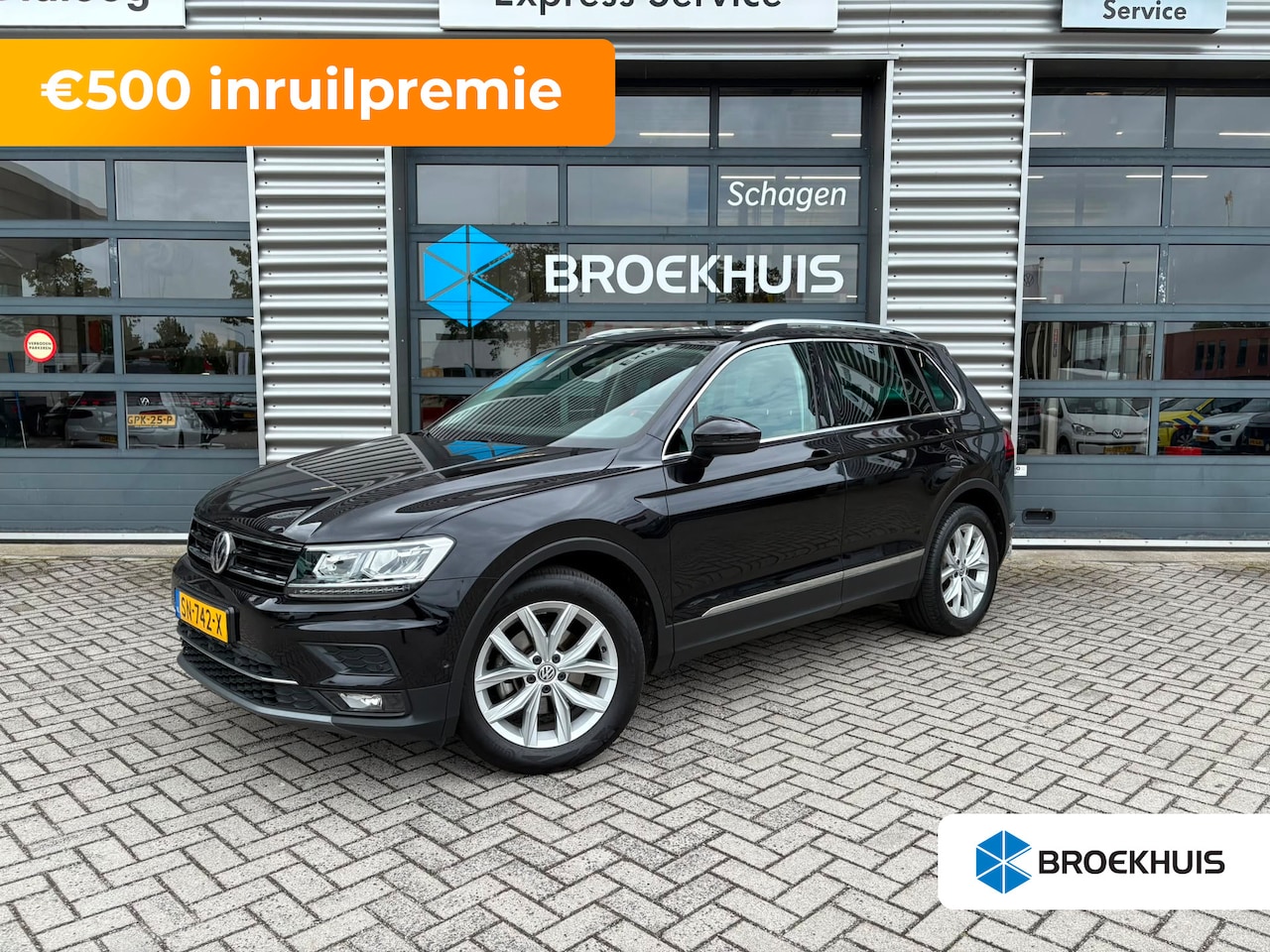 Volkswagen Tiguan - 1.4 TSI 150 pk ACT Highline 7-DSG | Trekhaak | Panoramadak | Rondomzichtcamera | ACC | - AutoWereld.nl