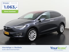 Tesla Model X - Long Range 7 Persoons | All-in 1063, - Private Lease | Direct uit voorraad