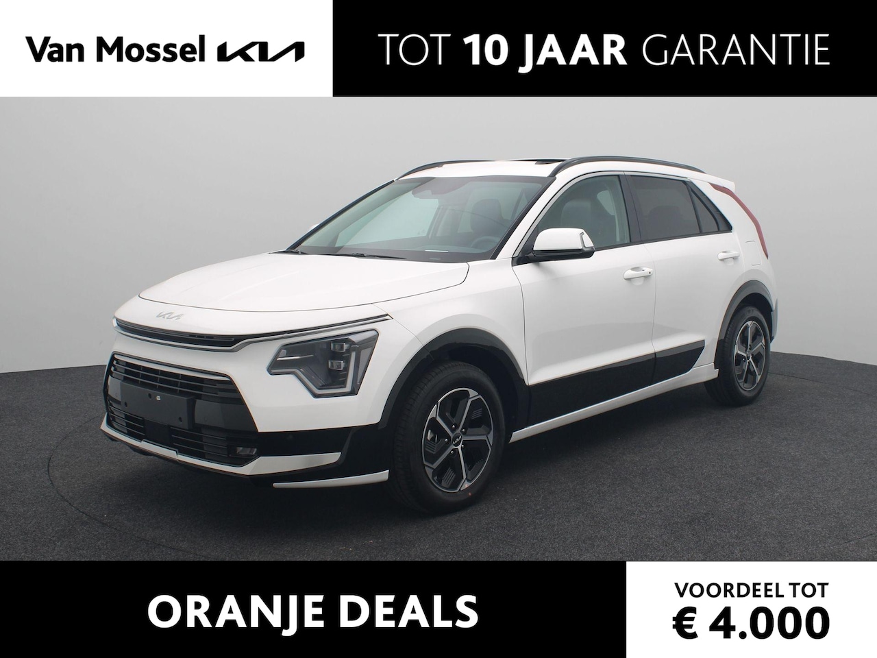 Kia Niro - 1.6 GDi Hybrid DynamicPlusLine Leder | Stoelverwarming | Open Dak | Diverse kleuren uit vo - AutoWereld.nl