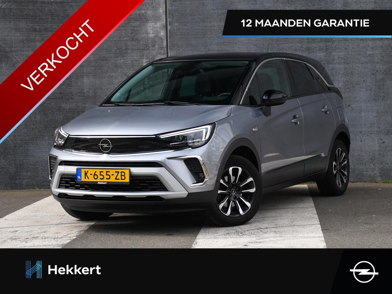 Opel Crossland - Elegance 1.2 Turbo 110pk 100% DEALER OND. | 16''LM | CRUISE.C | DAB | PDC + CAM. | NAVI - AutoWereld.nl