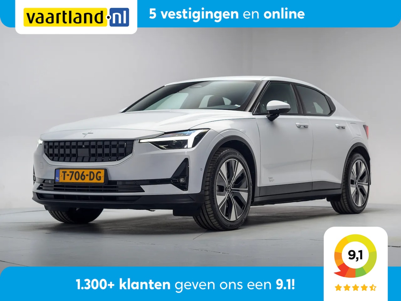 Polestar 2 - Long Range Single Motor 78 kWh 3-Fase - AutoWereld.nl