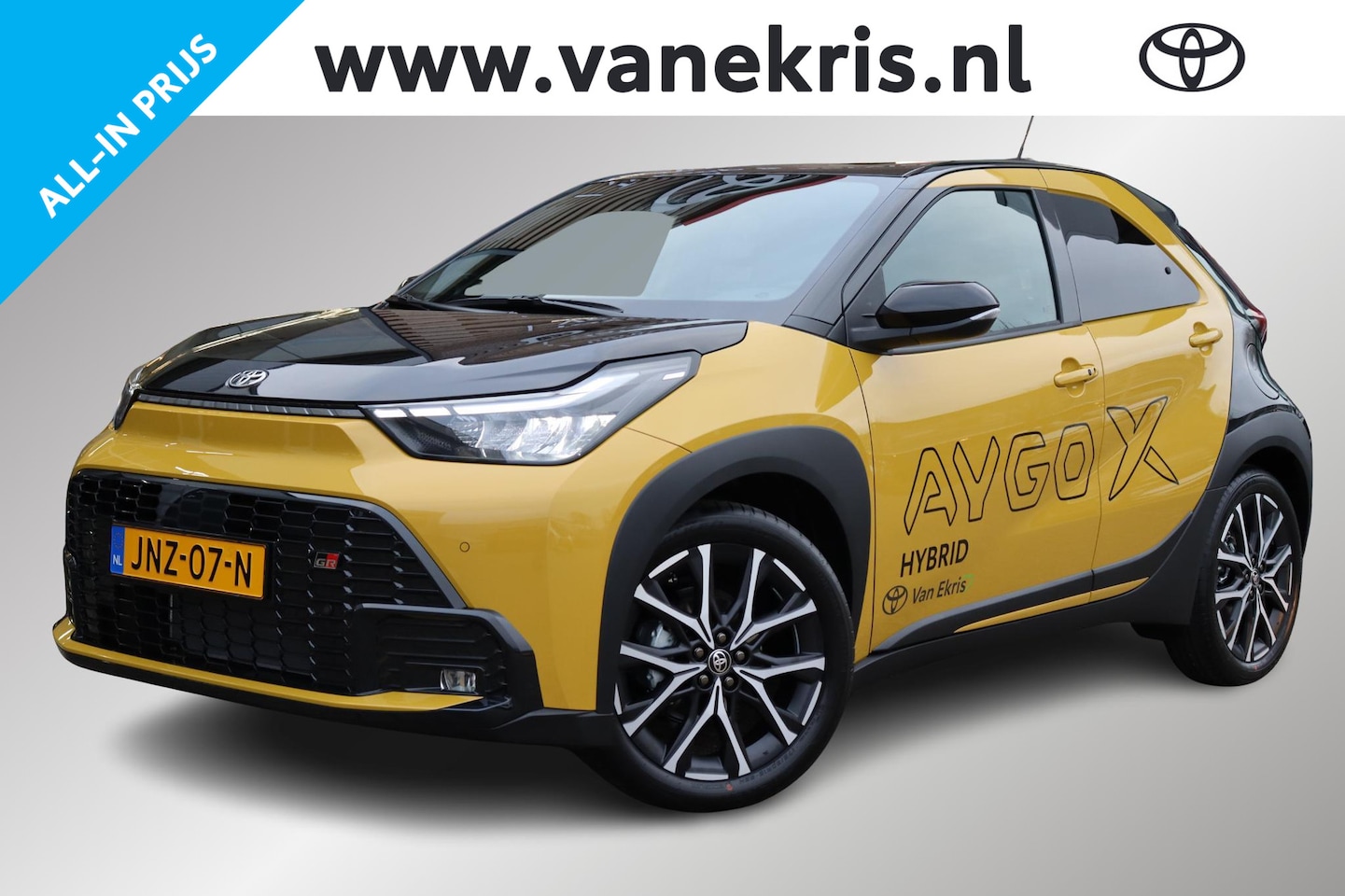 Toyota Aygo X - Hybrid 115 GR Sport Hybrid 115 GR Sport , Nieuw en direct leverbaar met €2000,- demovoordeel - AutoWereld.nl